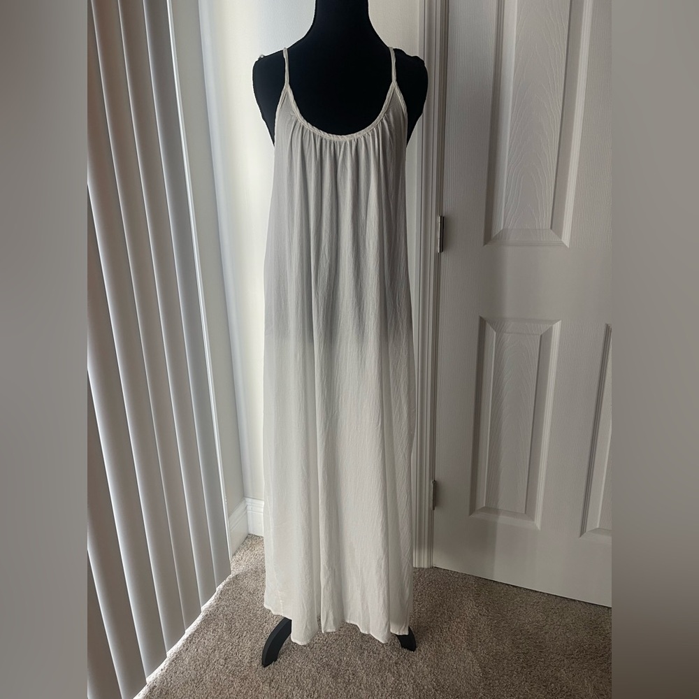 9Seed Tulum Cover Up White Onesize
